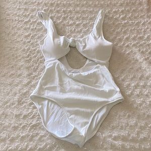 Aerie one piece cut out swimsuit - bridal, bachelorette, honeymoon, etc.